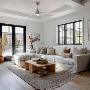 Urban Ambiance - Ceiling Fan - UMC9051 Scandinavian Indoor/Outdoor Ceiling Fan, 8