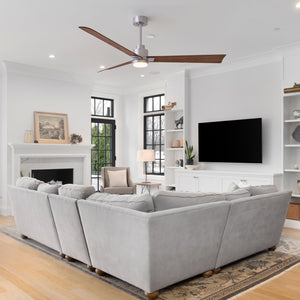 Urban Ambiance - Ceiling Fan - UMC9053 Scandinavian Indoor/Outdoor Ceiling Fan, 8