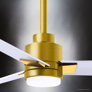 Urban Ambiance - Ceiling Fan - UMC9055 Art Deco Indoor/Outdoor Ceiling Fan, 8