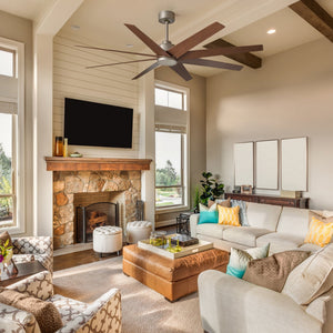 Urban Ambiance - Ceiling Fan - UMC9111 Modern Farmhouse Indoor/Outdoor Ceiling Fan, 8.5