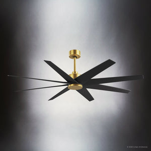 Urban Ambiance - Ceiling Fan - UMC9112 Utilitarian Indoor/Outdoor Ceiling Fan, 8.5