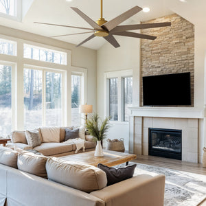 Urban Ambiance - Ceiling Fan - UMC9113 Urban Loft Indoor/Outdoor Ceiling Fan, 8.5