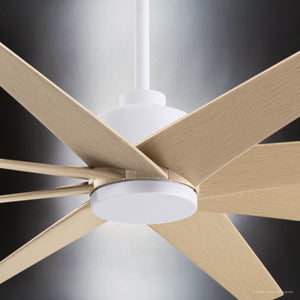 Urban Ambiance - Ceiling Fan - UMC9116 Scandinavian Indoor/Outdoor Ceiling Fan, 8.5