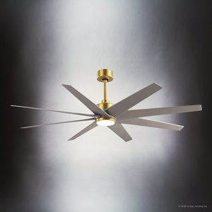 Urban Ambiance - Ceiling Fan - UMC9125 Industrial Indoor/Outdoor Ceiling Fan, 9