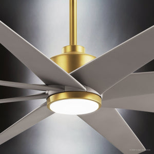 Urban Ambiance - Ceiling Fan - UMC9125 Industrial Indoor/Outdoor Ceiling Fan, 9