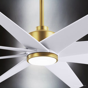 Urban Ambiance - Ceiling Fan - UMC9127 Industrial Indoor/Outdoor Ceiling Fan, 9