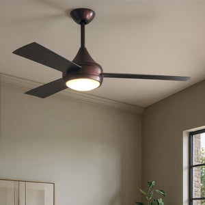 Urban Ambiance - Ceiling Fan - UMC9170 Minimalist Indoor/Outdoor Ceiling Fan, 9