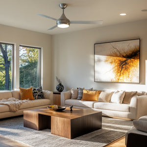 Urban Ambiance - Ceiling Fan - UMC9177 Minimalist Indoor/Outdoor Ceiling Fan, 9