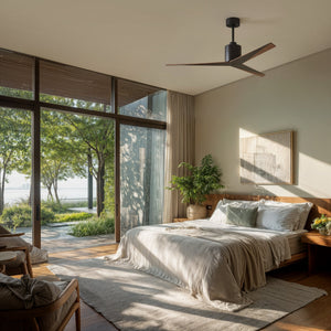 Urban Ambiance - Ceiling Fan - UMC9182 Minimalist Indoor/Outdoor Ceiling Fan, 12
