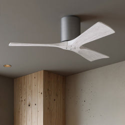 Urban Ambiance - Ceiling Fan - UMC9247 Modern Indoor/Outdoor Ceiling Fan, 10" H x 42" W x 42" D, Brushed Pewter Finish, Aerwyn Collection - 