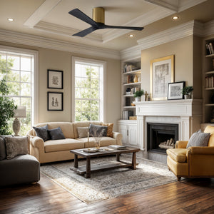 Urban Ambiance - Ceiling Fan - UMC9249 Minimalist Indoor/Outdoor Ceiling Fan, 10