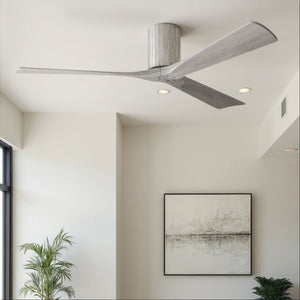 Urban Ambiance - Ceiling Fan - UMC9259 Modern Farmhouse Indoor/Outdoor Ceiling Fan, 10" H x 60" W x 60" D, Barn Wood Tone Finish, Aerwyn Collection - 