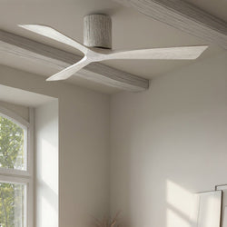 Urban Ambiance - Ceiling Fan - UMC9262 Natural Indoor/Outdoor Ceiling Fan, 10" H x 52" W x 52" D, Barn Wood Tone Finish, Aerwyn Collection - 