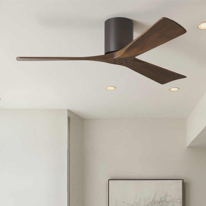 UMC9274 Farmhouse Indoor/Outdoor Ceiling Fan, 10" H x 52" W x 52" D, Textured Bronze Finish, Aerwyn Collection