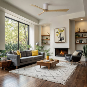 Urban Ambiance - Ceiling Fan - UMC9278 Scandinavian Indoor/Outdoor Ceiling Fan, 10