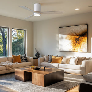 Urban Ambiance - Ceiling Fan - UMC9312 Minimalist Indoor/Outdoor Ceiling Fan, 12