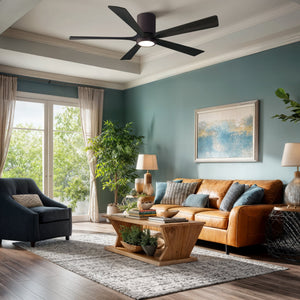 Urban Ambiance - Ceiling Fan - UMC9331 Minimalist Indoor/Outdoor Ceiling Fan, 12