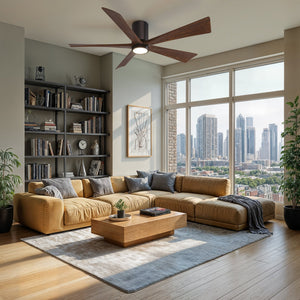 Urban Ambiance - Ceiling Fan - UMC9334 Modern Indoor/Outdoor Ceiling Fan, 12