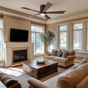 Urban Ambiance - Ceiling Fan - UMC9344 Industrial Indoor/Outdoor Ceiling Fan, 12
