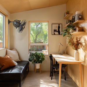 Urban Ambiance - Ceiling Fan - UMC9353 Urban Loft Indoor/Outdoor Ceiling Fan, 17.5