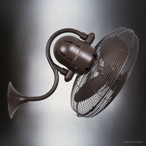 Urban Ambiance - Ceiling Fan - UMC9361 Modern Indoor/Outdoor Ceiling Fan, 14.5 H x 16