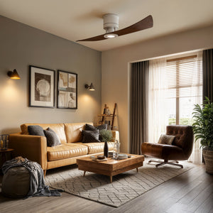 Urban Ambiance - Ceiling Fan - UMC9375 Modern Indoor/Outdoor Ceiling Fan, 12