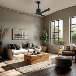 Urban Ambiance - Ceiling Fan - UMC9390 Minimalist Indoor/Outdoor Ceiling Fan, 12