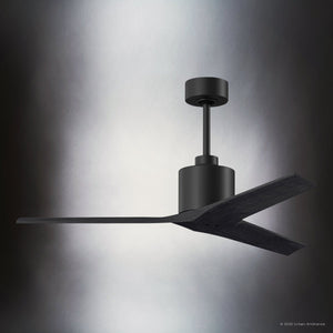 Urban Ambiance - Ceiling Fan - UMC9393 Minimalist Indoor/Outdoor Ceiling Fan, 12