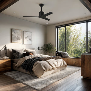 Urban Ambiance - Ceiling Fan - UMC9393 Minimalist Indoor/Outdoor Ceiling Fan, 12