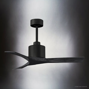 Urban Ambiance - Ceiling Fan - UMC9410 Scandinavian Indoor/Outdoor Ceiling Fan, 12