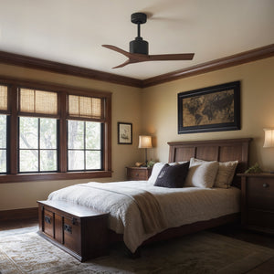 Urban Ambiance - Ceiling Fan - UMC9417 Scandinavian Indoor/Outdoor Ceiling Fan, 12