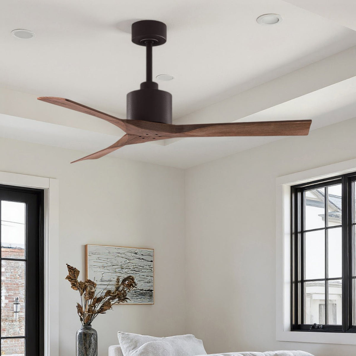UMC9425 Urban Loft Indoor/Outdoor Ceiling Fan, 12