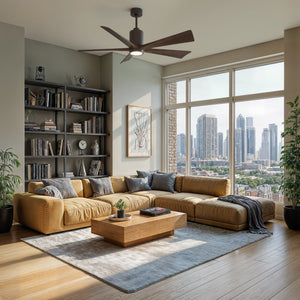 Urban Ambiance - Ceiling Fan - UMC9468 Mid Century Modern Indoor/Outdoor Ceiling Fan, 14