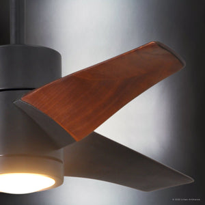 Urban Ambiance - Ceiling Fan - UMC9483 Modern Farmhouse Indoor/Outdoor Ceiling Fan, 12