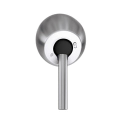 The Urban Ambiance UMCCC-BN Cathedral Ceiling Canopy in Brushed Nickel is a stainless steel, wall-mounted fixture for UMC fan models, featuring a cylindrical rod and round base, compatible with steep pitch ceilings.