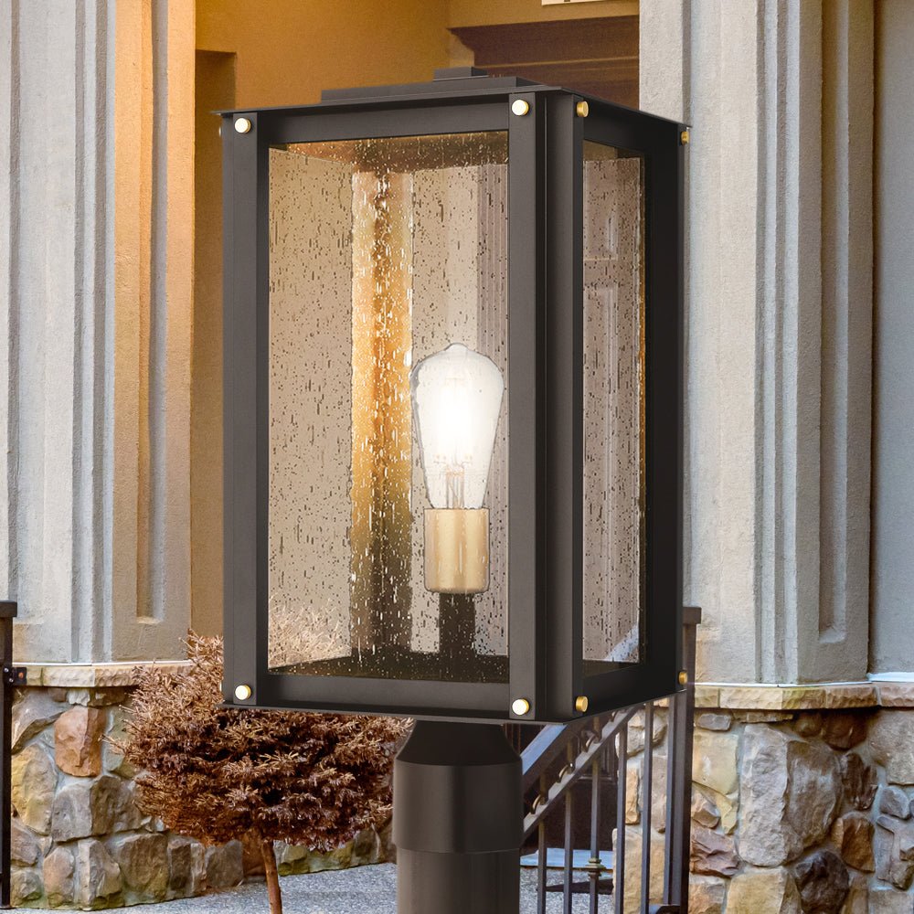 Urban Ambiance Modern Outdoor Column Lights UQL10005 Mid Century