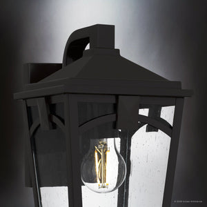 Urban Ambiance - Wall Sconce - UQL10280 Traditional Outdoor Wall Sconce, 12.5''H x 7''W x 8.5''Dep, Western Bronze Finish, Grenshaw Collection - 