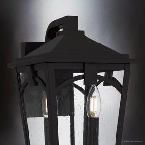 Urban Ambiance - Wall Sconce - UQL10281 Traditional Outdoor Wall Sconce, 14.5''H x 8.25''W x 9.75''Dep, Western Bronze Finish, Grenshaw Collection - 