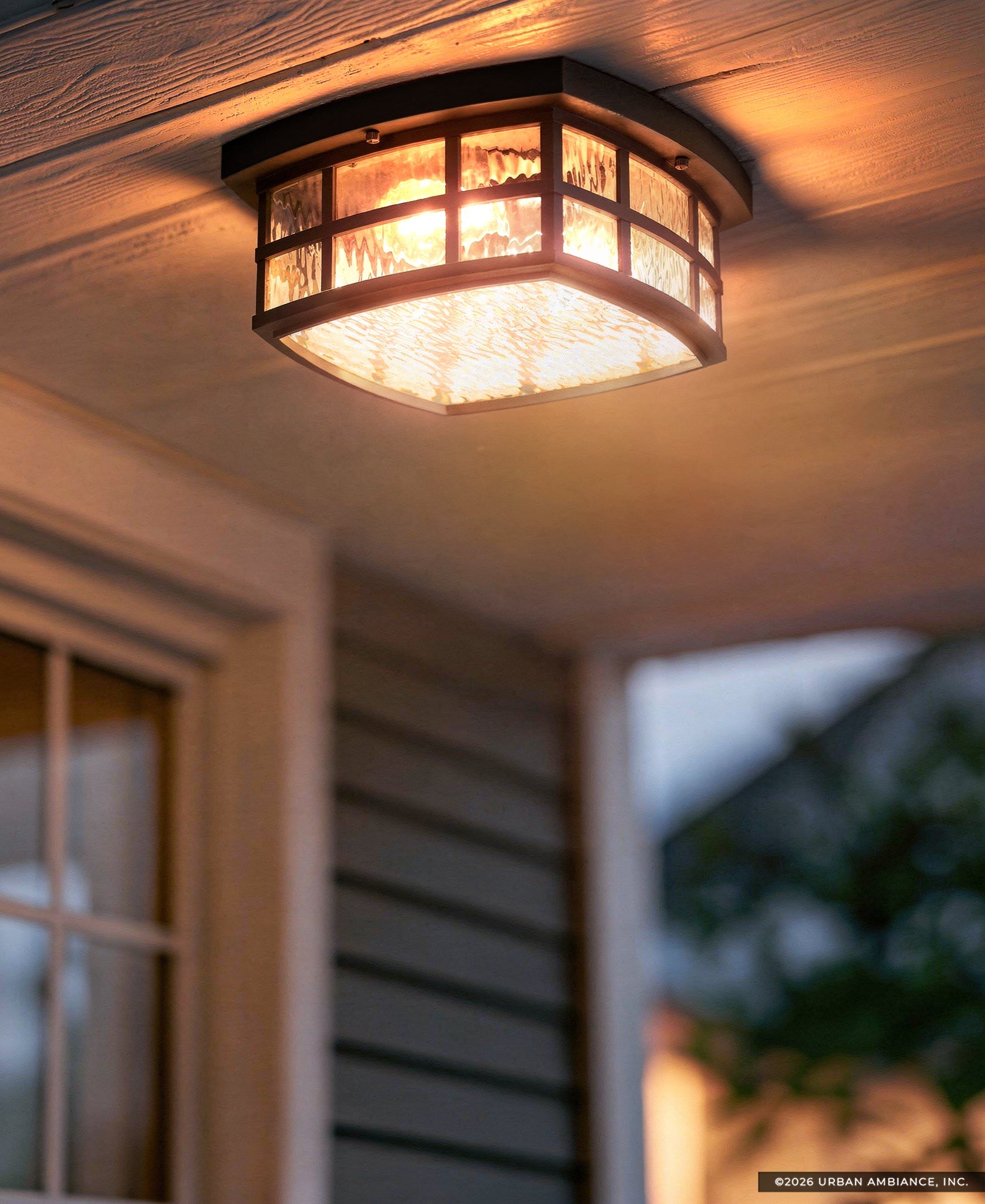 UQL1248 Craftsman Outdoor Ceiling Light, 5.75