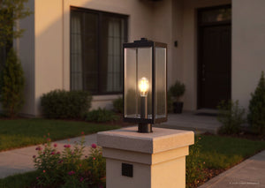 Urban Ambiance - Outdoor Post/Pier Light - UQL1333 Farmhouse Outdoor Post/Pier Light, 20.5