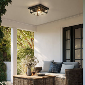 Urban Ambiance - Outdoor Ceiling Light - UQL1335 Farmhouse Outdoor Ceiling Light, 4