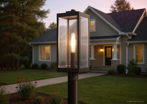 UQL1353 Modern Farmhouse Outdoor Post/Pier Light, 20.5