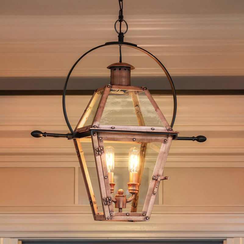 UQL1383 Historic Outdoor Pendant Light, 23.5