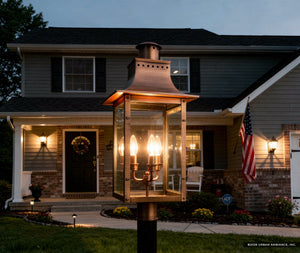 Urban Ambiance - Outdoor Post/Pier Light - UQL1410 Vintage Outdoor Post/Pier Light, 26