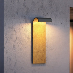 Urban Ambiance - Wall Sconce - UQL1981 Contemporary Outdoor Wall Sconce, 21''H x 8''W x 5.75''D, Matte Black Finish, Mayville Collection - 