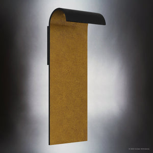 Urban Ambiance - Wall Sconce - UQL1981 Contemporary Outdoor Wall Sconce, 21''H x 8''W x 5.75''D, Matte Black Finish, Mayville Collection - 