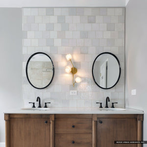 Urban Ambiance - Wall Sconce - UQL22095 Natural Indoor Wall Sconce, 24.25''H x 8''W x 7.5''Dep, Vintage Brass Finish, Alderwick Collection - 