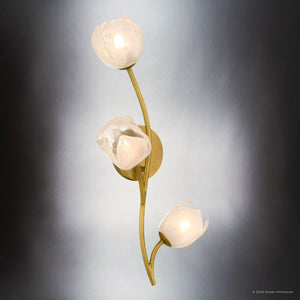 Urban Ambiance - Wall Sconce - UQL22095 Natural Indoor Wall Sconce, 24.25''H x 8''W x 7.5''Dep, Vintage Brass Finish, Alderwick Collection - 