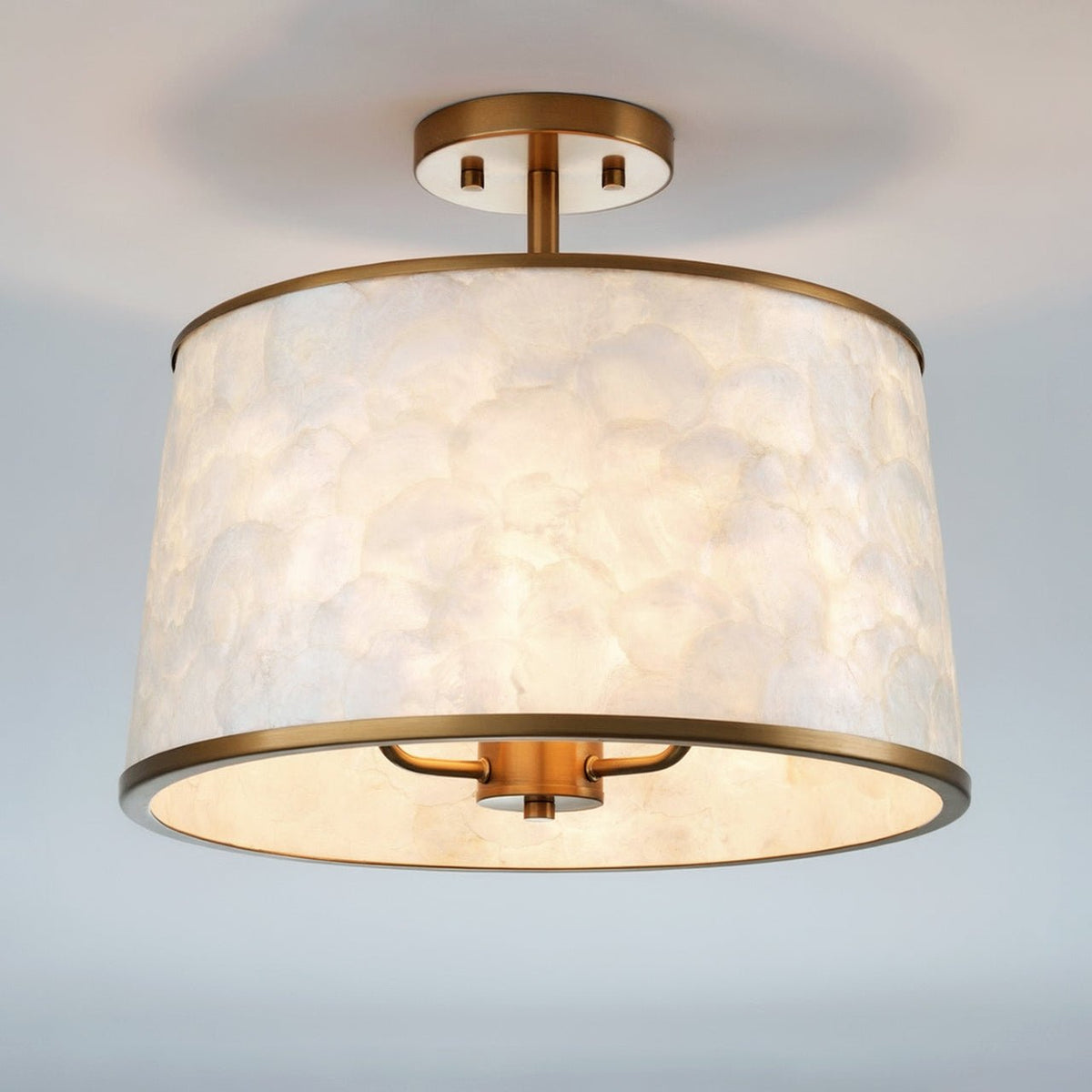 UQL22140 Transitional Indoor Ceiling Light, 14''H x 16''W x 16''Dep, B ...