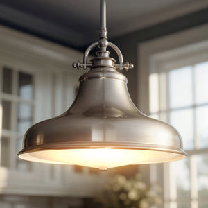 Urban Ambiance - Pendant Light - UQL2286 Industrial Hanging Pendant Light, 11.5